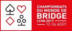 logo du championnat du monde de bridge de Lyon 2017